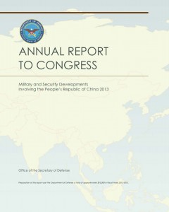 Military and Security Developments Involving the People’s Republic of China 2013