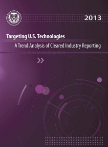 Targeting U.S. Technologies: A Trend Analysis of Reporting from Defense Industry”